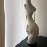 Mylene Gold Vermeil Twisted Necklace
					