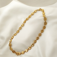 Erika Luxury Gold Chain Necklace
					