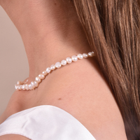 Cyrene Fine Freshwater Pearl Necklace 
					