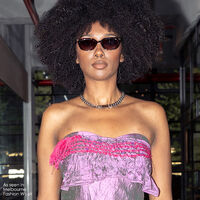 Amabel Modern Muse Gold Chain Necklace (Silver)
					