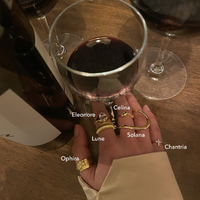 Chantria Fine Cross Open Ring
					