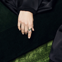 Romano Artisan Silver Open Ring
					