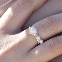 Fredrique Artisan Pearl Open Ring (Limited Edition)
					