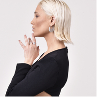 Eviana Zircon Wrap Open Ring
					