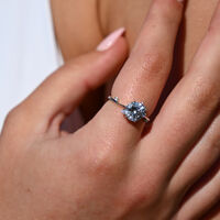 Phaedra Austrian Fine Zircon Open Ring (Silver)