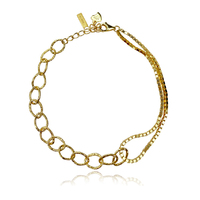 Anaelle Fine Double Chain Bracelet image