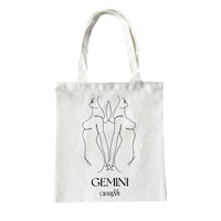 She Is Gemini Eco Zodiac Muse Tote Bag image
