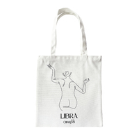 She Is Libra Eco Zodiac Muse Tote Bag image