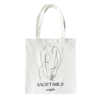 She Is Sagittarius Eco Zodiac Muse Tote Bag image