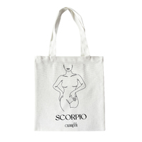 She Is Scorpio Eco Zodiac Muse Tote Bag image