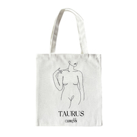 She Is Taurus Eco Zodiac Muse Tote Bag image
