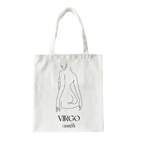 She Is Virgo Eco Zodiac Muse Tote Bag image