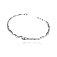 Be The Flow Artisan Bangle (Silver) image