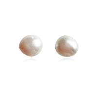 Bay Baroque Pearl Stud Earrings (Imperfect No.1) image