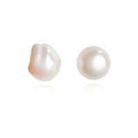 Bay Baroque Pearl Stud Earrings (Imperfect No.5) image