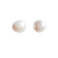 Bay Baroque Pearl Stud Earrings (Imperfect No.6) image