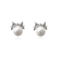 Izabel Dainty Bow Stud Earrings