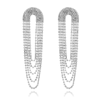 Aelda Oversized Catwalk Earrings image