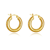 Avari Classic Hoop Earrings (Gold Vermeil) image