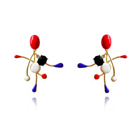 Margot Born Unique Artsy Statement Earrings image