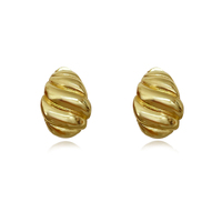 Evonne Croissant-Chic Earrings (Gold) image