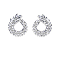 Georgia May Crystal Diamante Earrings image
