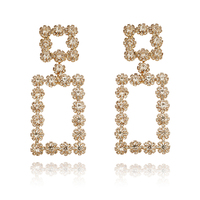 Gianni Crystal Encrusted Diamante Earrings (My ears are pierced)