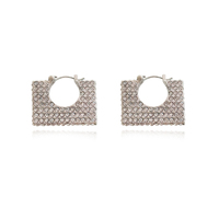 Victoire Diamante Baguette Bag Earrings image