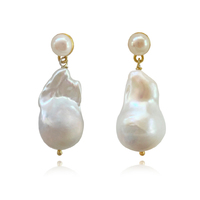 Cassandra Baroque Pearl Drop Earrings (New Edition) image