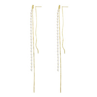 Kelsey Fine Double String Earrings image