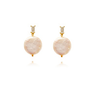 Aura Freshwater Pearl Drop Earrings image