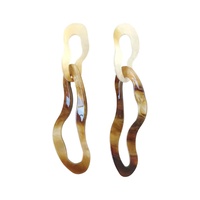 Harper Irregular Twists Drop Earrings image