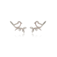 Little Birdy Dainty Stud Earrings image