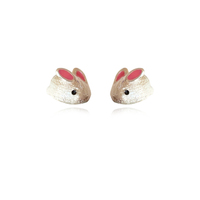 Little Rabbit Dainty Stud Earrings image