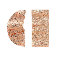 Jaslyn Rose Gold Mismatching Earrings  image
