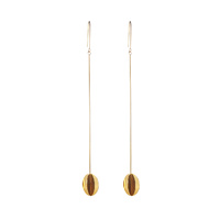 Bijou Cross End Drop Earrings image