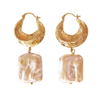 Glory Luxury Baroque Pearl Drop Earrings image