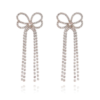 Annelise Catwalk Diamante Earrings (My ears are pierced)