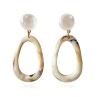 Naeva Marble Loop Earrings image