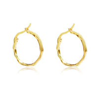 Original Gold Vermeil Everyday Hoop Earrings image