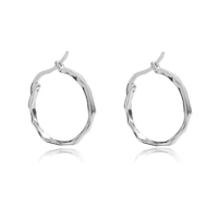 Original Silver Everyday Hoop Earrings image