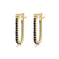 Armelle Gold Filled Dainty Huggie Earrings image