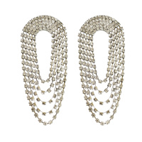 Elle Crystal Diamante Earrings  image