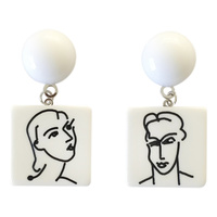 Matisse Artsy Portraits Drop Earrings image