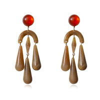 Soft Echo Resin Drop Earrings image