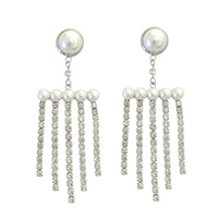 Livia Tassel Glamour Earrings (my ears are pierced)