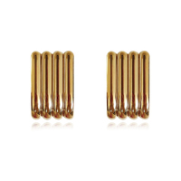 Blaine Geo Statement Earrings (Gold) image