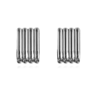 Blaine Geo Statement Earrings (Silver)