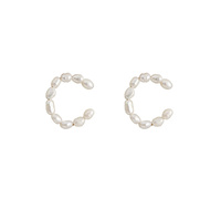 Mridu Freshwater Pearl Cuff Earrings image