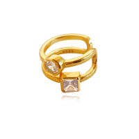 Tori Ear Contour Minimalist Cuff Earring (Single Piece) image